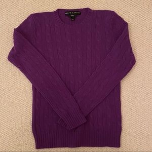 Ralph Lauren Cashmere Slim Fit Sweater size M